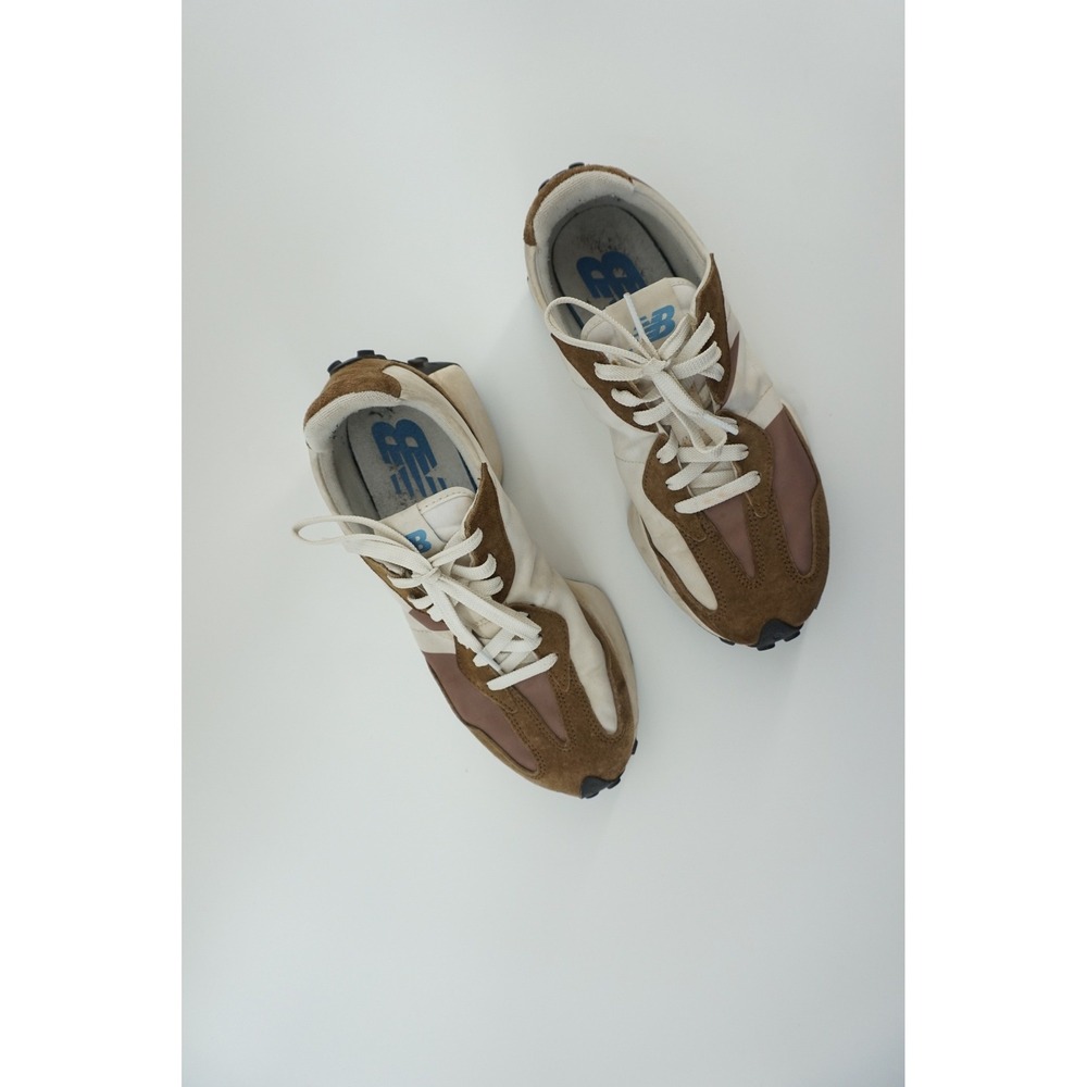New Balance 327 Lifestyle Sneakers Retro Gorpcore Brown Tan 8.5